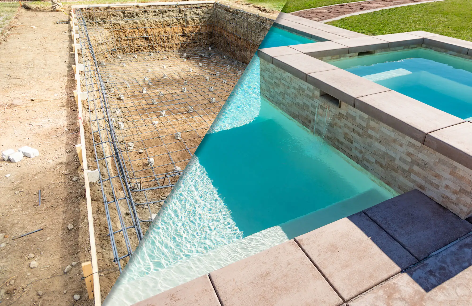 Viera Pools construction