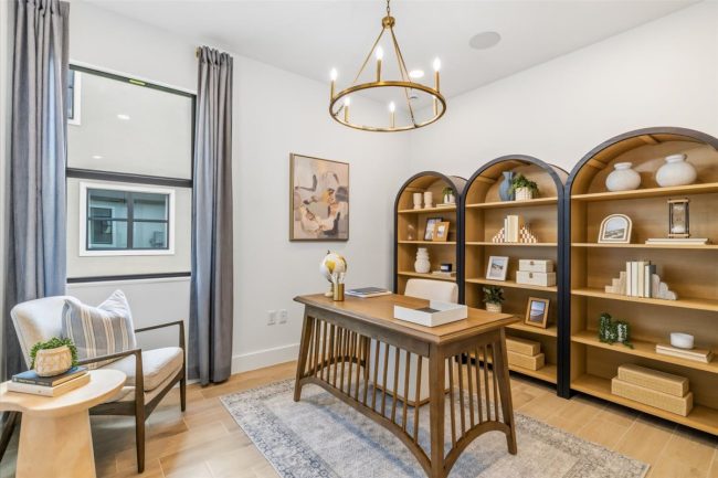 Viera Builders, Henry, interior, study