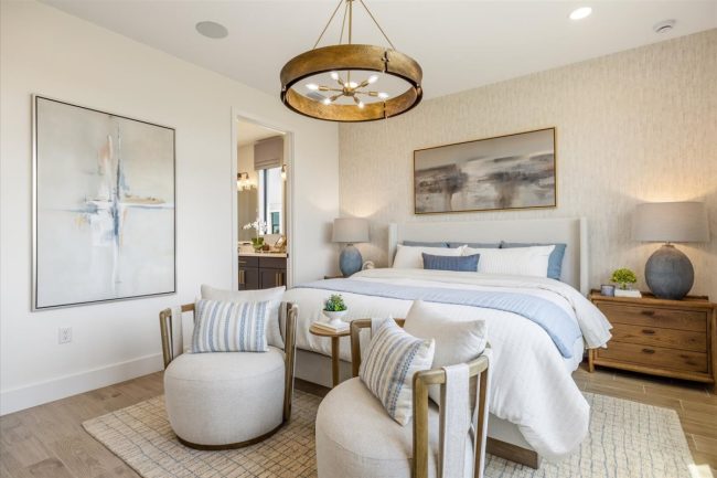 Viera Builders, Henry, interior, primary bedroom