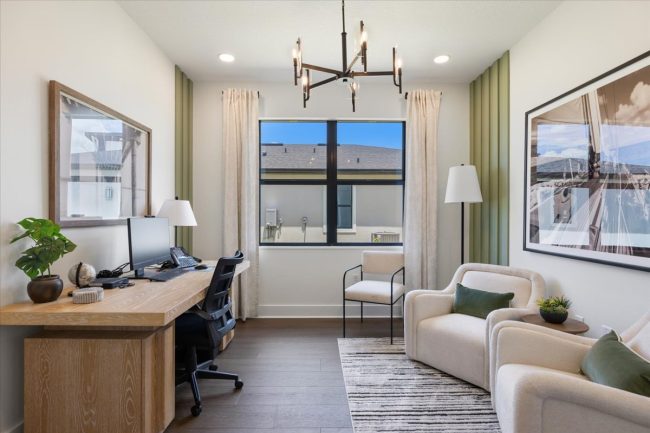 Viera Builders, Hailey, interior, study