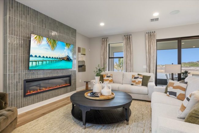 Atlin Cove, Crystal, Viera Builders, interior, great room