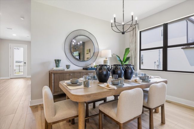 Atlin Cove, Crystal, Viera Builders, interior, dining