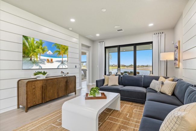 Atlin Cove, Brisa II, Viera Builders, interior, great room