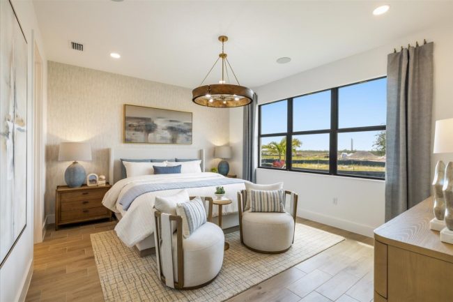 Viera Builders, Henry, interior, primary bedroom